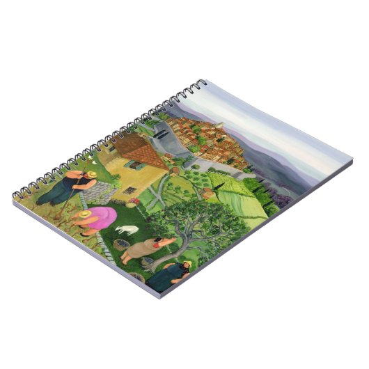 St Paul de Vence Notizblock (Linke Seite)