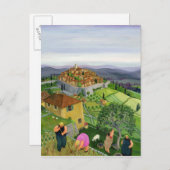 St. Paul de Vence Postkarte (Vorne/Hinten)