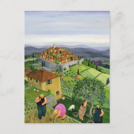 St. Paul de Vence Postkarte (Vorderseite)