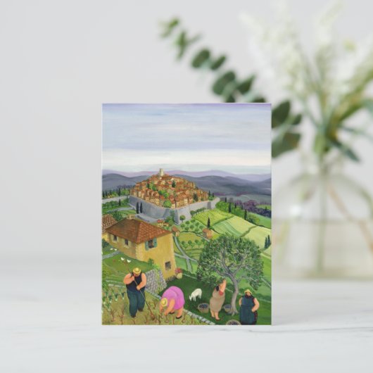 St. Paul de Vence Postkarte (Stehend Vorderseite)