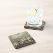 St Paul, Deptford (w/c auf Papier) Getränkeuntersetzer (Rechte Seite)