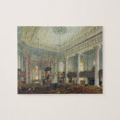 St Paul, Deptford (w/c auf Papier) Puzzle (Horizontal)