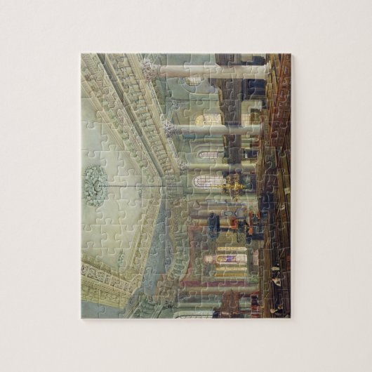 St Paul, Deptford (w/c auf Papier) Puzzle (Vertikal)