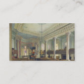 St Paul, Deptford (w/c auf Papier) Visitenkarte (Rückseite)