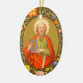 St. Paul der Apostel (PM 06) Keramik Ornament (Links)