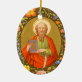St. Paul der Apostel (PM 06) Keramik Ornament (Vorne)
