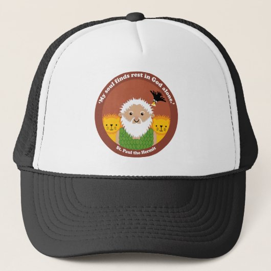 St. Paul, der Einsiedler Truckerkappe (Vorderseite)
