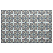 St Paul graues multi Mosaik Stoff (Fat Quarter (45,7 x 55,9 cm))