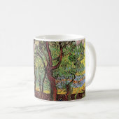 St. Paul Hospital und Garten von Vincent van Gogh Kaffeetasse (VorderseiteRechts)