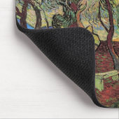 St. Paul Hospital und Garten von Vincent van Gogh Mousepad (Ecke)