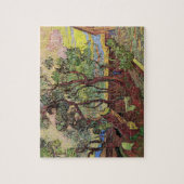 St. Paul Hospital und Garten von Vincent van Gogh Puzzle (Vertikal)