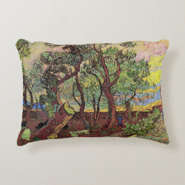 St. Paul Hospital und Garten von Vincent van Gogh Zierkissen