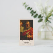 St. Paul individuell anpassbare Gebetskarte Telefonnummerkarte (Stehend Vorderseite)