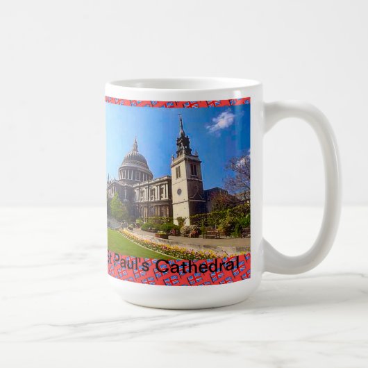 St Paul Kathedrale Kaffeetasse (Rechts)