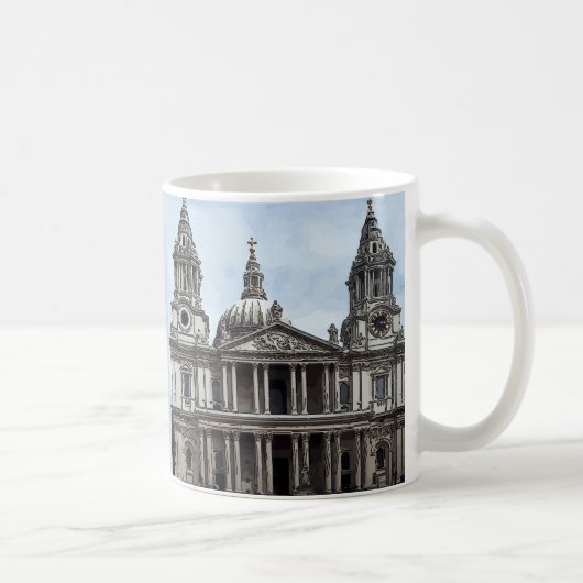 St Paul Kathedrale Kaffeetasse (Rechts)