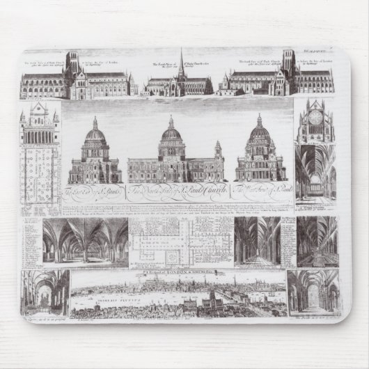 St Paul Kathedrale Mousepad (Vorne)