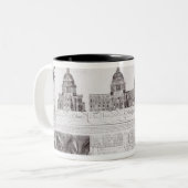 St Paul Kathedrale Zweifarbige Tasse (Vorderseite Links)
