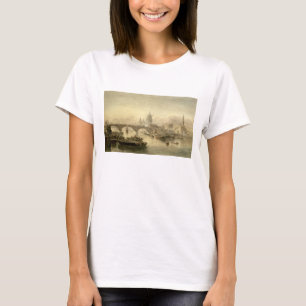 St Paul Kathedralen-und London-Brücke von der SU T-Shirt
