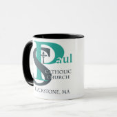 St Paul Kirchen-Kaffee-Tasse #1 Tasse (Vorderseite Links)