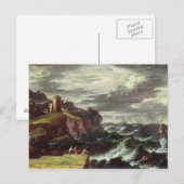 St. Paul kommt nach Malta Postkarte (Vorne/Hinten)