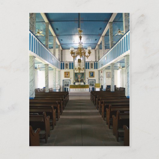 St. Paul Lutheran Church - Serbin, TX - Postkarte (Vorderseite)