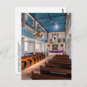 St. Paul Lutheran Church - Serbin, TX - Postkarte (Vorne/Hinten)