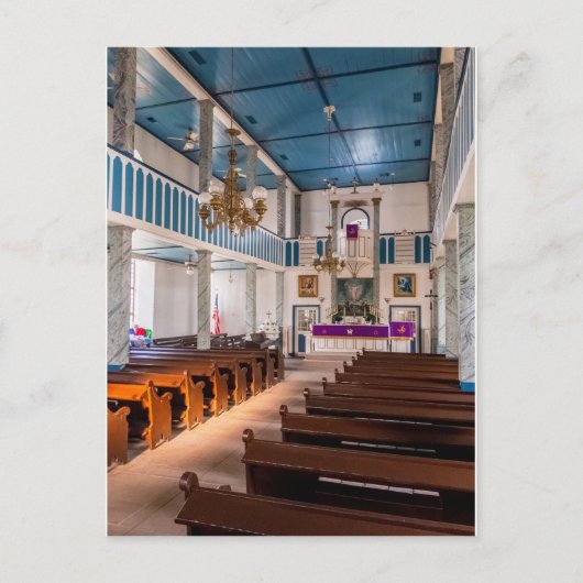 St. Paul Lutheran Church - Serbin, TX - Postkarte (Vorderseite)