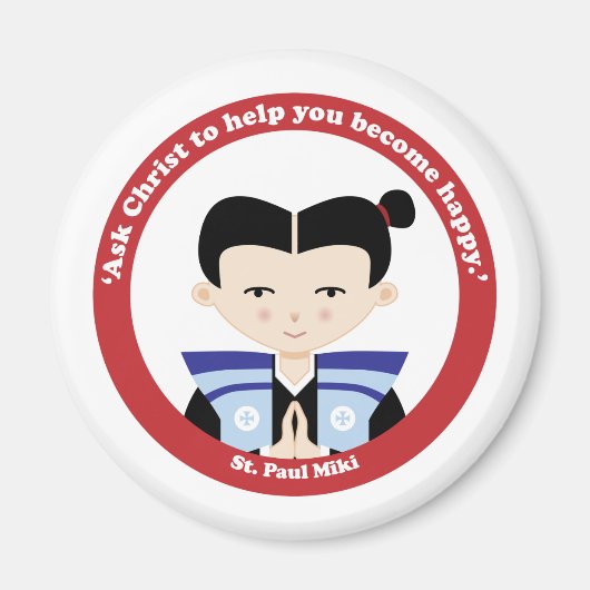 St. Paul Miki Magnet (Vorne)