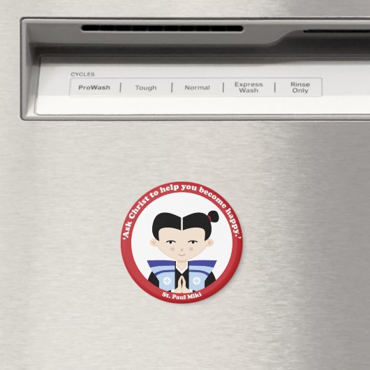 St. Paul Miki Magnet (In Situ (Geschirrspüler))