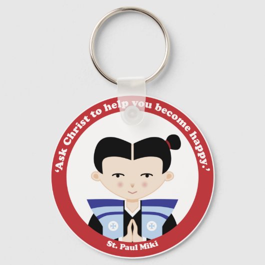 St. Paul Miki Schlüsselanhänger (Vorderseite)