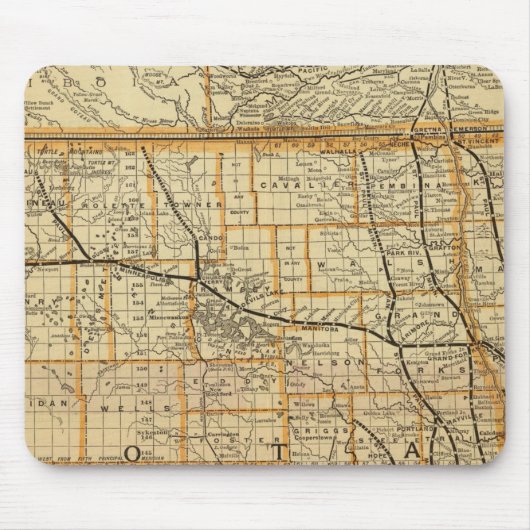 St Paul, Minneapolis und Manitoba Bahn 2 Mousepad (Vorne)