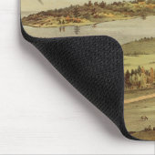 St. Paul, Minnesota Lithograph 2 Mousepad (Ecke)