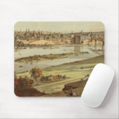 St. Paul, Minnesota Lithograph 2 Mousepad (Mit Mouse)