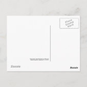 St. Paul, Minnisota Skyline w/ St. Paul im Himmel Postkarte (Rückseite)