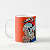 St Paul MN Greetings Kaffeetasse (Links)