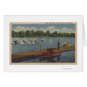 St. Paul, MN - Water Bike Race im Como Park