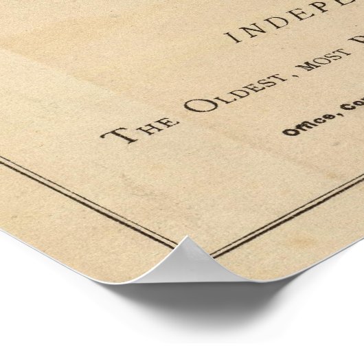 St. Paul Pioneer Poster (Ecke)