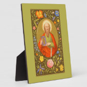 St. Paul (PM 06) 8"x10" Plaque 1 mit Easel Fotoplatte (Seite)