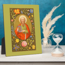 St. Paul (PM 06) 8"x10" Plaque 1 mit Easel Fotoplatte