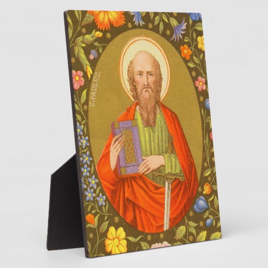 St. Paul (PM 06) 8"x10" Plaque 2 mit Easel Fotoplatte (Seite)