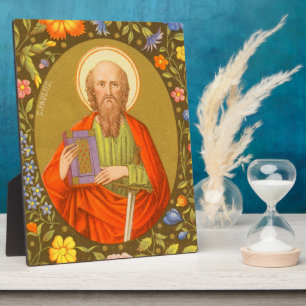 St. Paul (PM 06) 8"x10" Plaque 2 mit Easel Fotoplatte