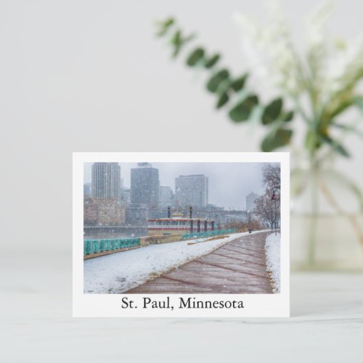 St. Paul Postkarte (Stehend Vorderseite)