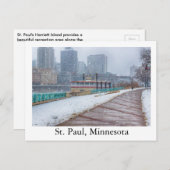 St. Paul Postkarte (Vorne/Hinten)