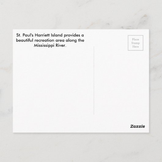 St. Paul Postkarte (Rückseite)