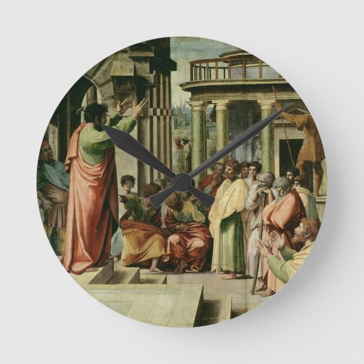 St. Paul Preaching at Athens (cartoon for the Sist Runde Wanduhr (Vorderseite)