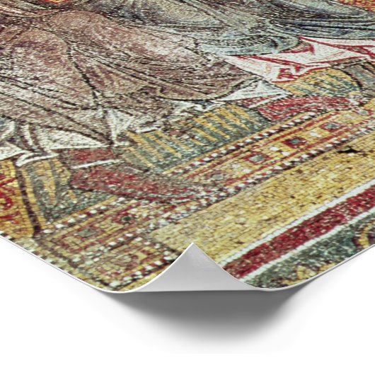 St. Paul predigt den Juden Poster (Ecke)