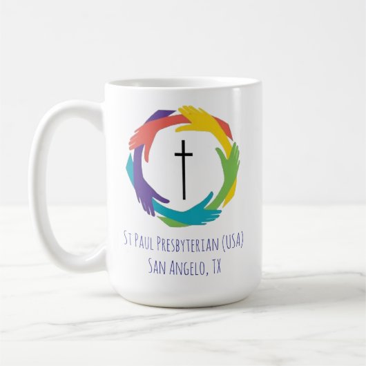 St Paul Pres Mission Mug 15 oz Kaffeetasse (Links)