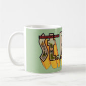 St Paul Retro-Gruß-Tasse Kaffeetasse (Links)