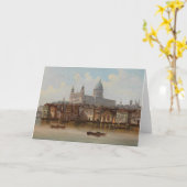 St. Paul’s Cathedral | Johann Wilhelm Jankowsky Karte (Gelbe Blume)