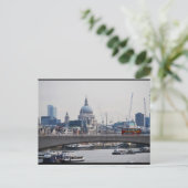 St. Paul‘s und die Themse Postkarte (Stehend Vorderseite)